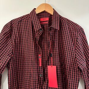 Hugo Boss Checkered Shirt - Brand New